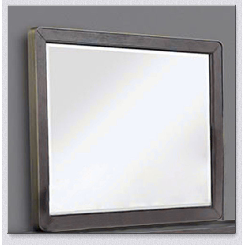 Miroir brun antique