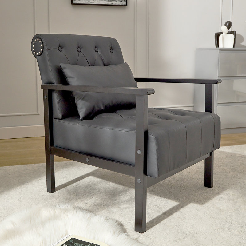 Winnsboro Faux Leather Armchair