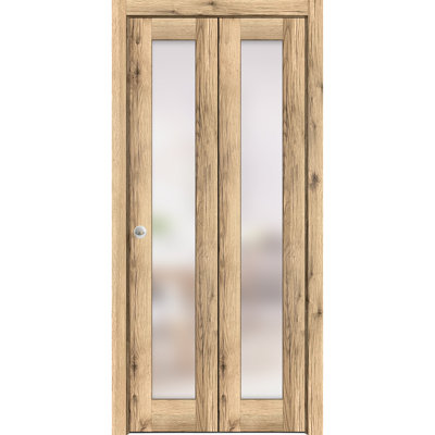 Porte pliante à panneaux en bois Planum