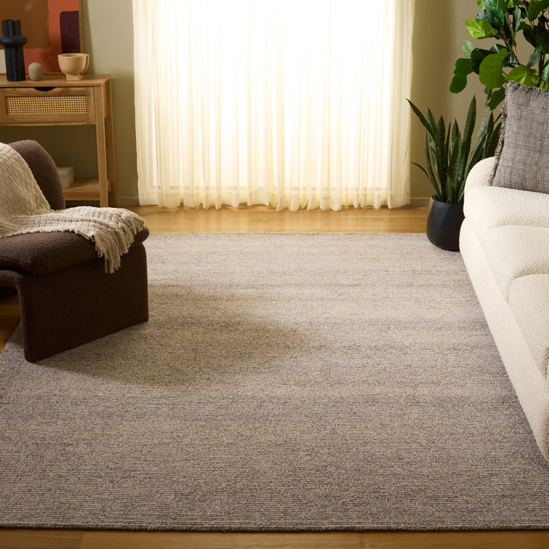 Tapis uni en viscose / laine touffeté à la main Fairlight, Rectangle 8 pi x 10 pi