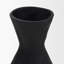 Vase sablier patiné en métal noir mat Patine-133228862-133228861