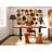 Origins Solid Wood Iron Writing Desk