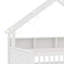 Lits plateforme en bois avec DEL, tablettes de rangement, tiroirs et garde-corps-2092596037
