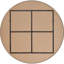 Miroir mural Germien-72385558