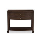 Cline 2 - Drawer Solid Wood Nightstand