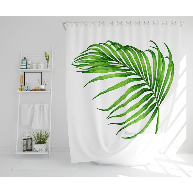 Eile Polyester Shower Curtain Set, 168cm H x 168cm W