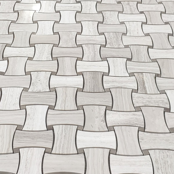 10" x 10" Marble Mosaic Wall and Floor Tile