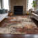 Machine Washable Indoor/Outdoor Xhevrie Paprika Rug