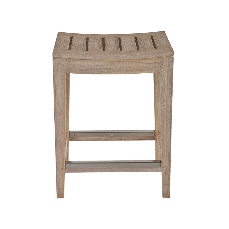 Saratoga Outdoor Teak Bar Stool