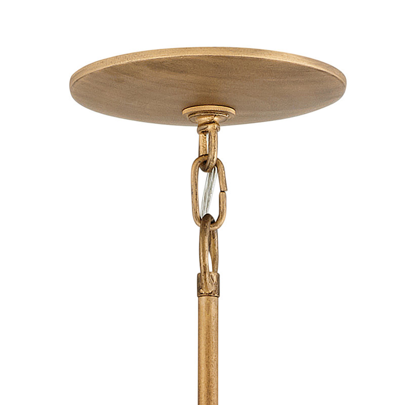 Flora 3 - Light Pendant, Burnished Gold