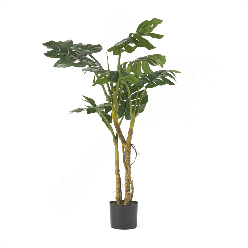 120CM ARTIFICIAL MONSTERA TREE