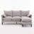 onvertible Combination Sofa Sofa L-Shaped Sofa with Footstools with Storage-2061288414