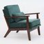 Chaise d'appoint Mid-Century pour salon, chambre à coucher et bureau-313104335-313104334