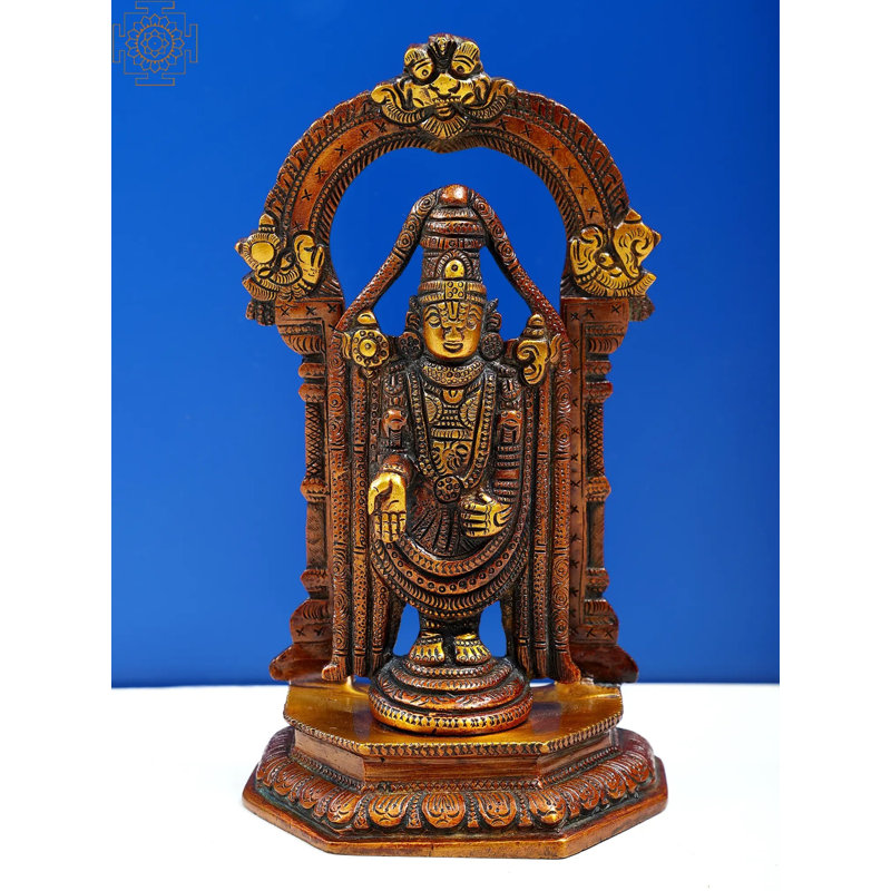 Figurine Venkateshvara, Brun