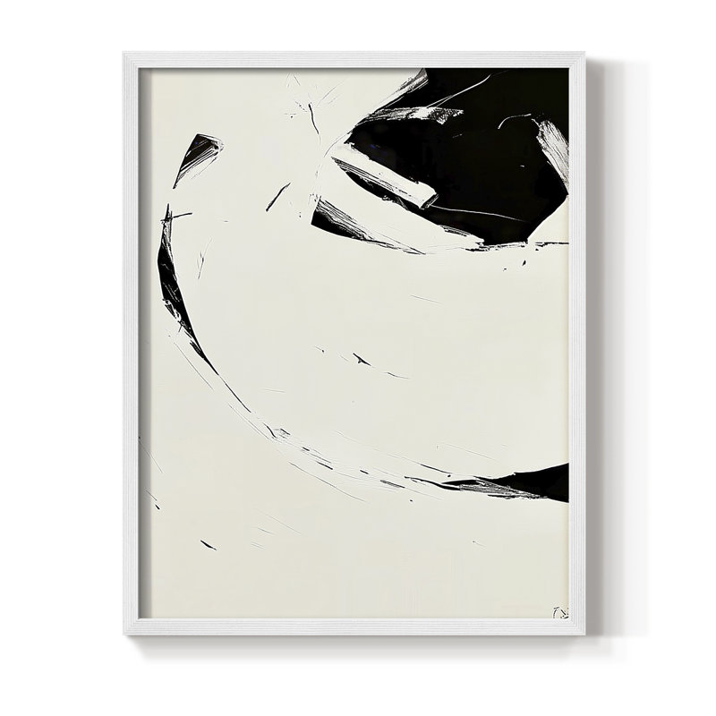 Imprimé floral Floral 9 - prêt à être accroché , H 14 po x l 11 po, Blanc
