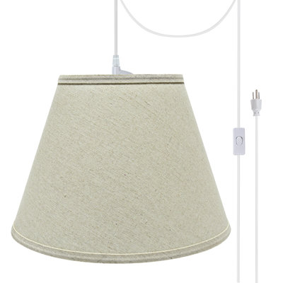 Luminaire suspendu conique à 1 lumière Helen