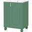 Meuble-lavabo de 24 pouces avec lavabo facile à nettoyer, porte à fermeture douce, rangement latéral ouvert, pieds en bois massif compatibles avec robinet de 8 po, armoire-1693030278
