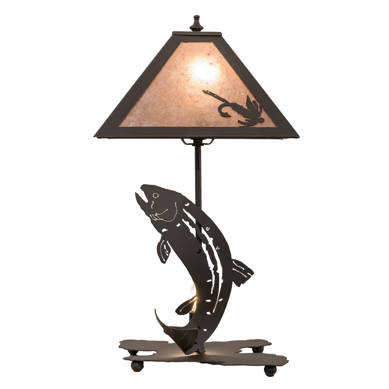 Rustic Lodge Table Lamp