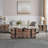 Trunk Table And Side Table S/3 with Large Storage Dress