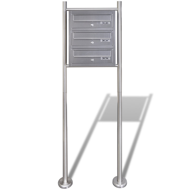 Steel with Newspaper Compartment