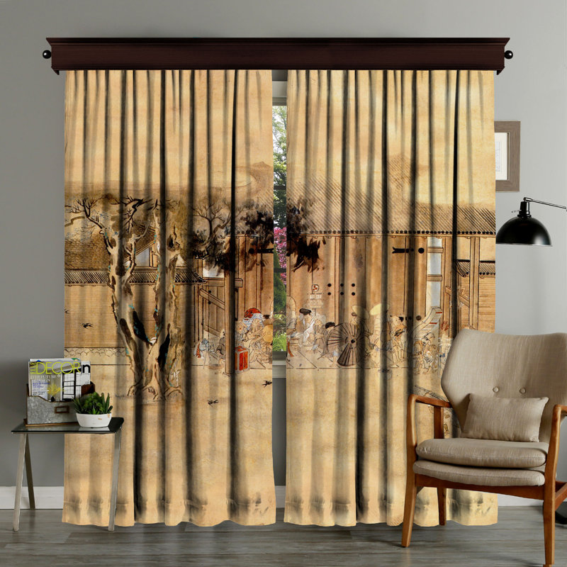 Rideau en polyester Unsel