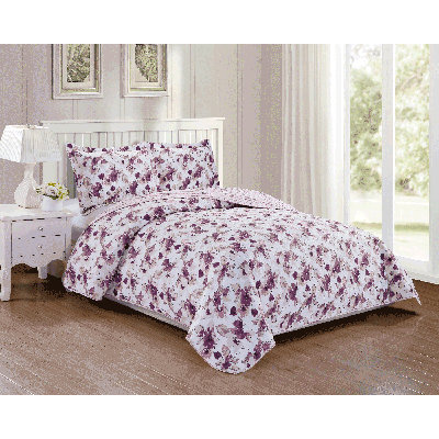 Emsworth Machine Woven Floral Quilt