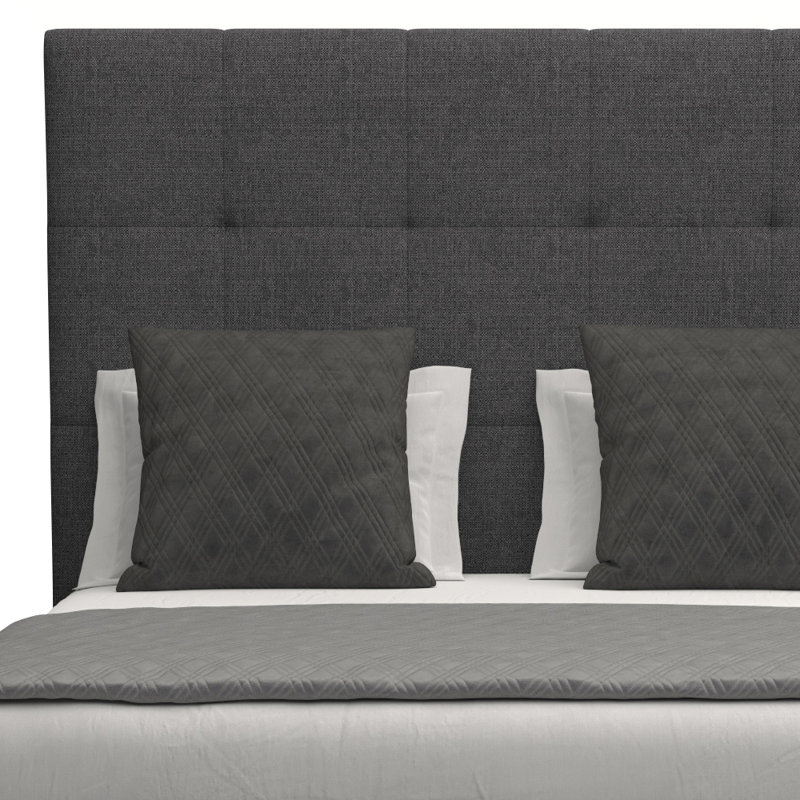 Dezyah Upholstered Bed, Charcoal Revolution®, California King