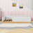 Twin Upholstered Platform Bed with Guardrail