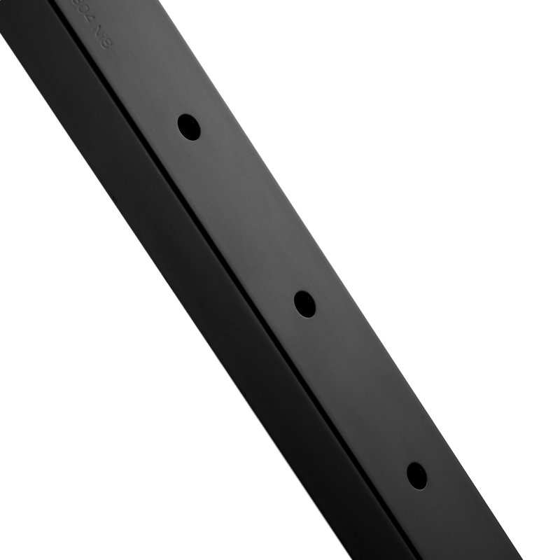 Poteau de garde-corps en acier, H 36 po x l 4,25 po x P 2,67 po