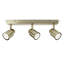 Benton IP44 Rated Bathroom 3 Way Bar Ceiling Light & Warm LED Bulbs-180871108-181225983