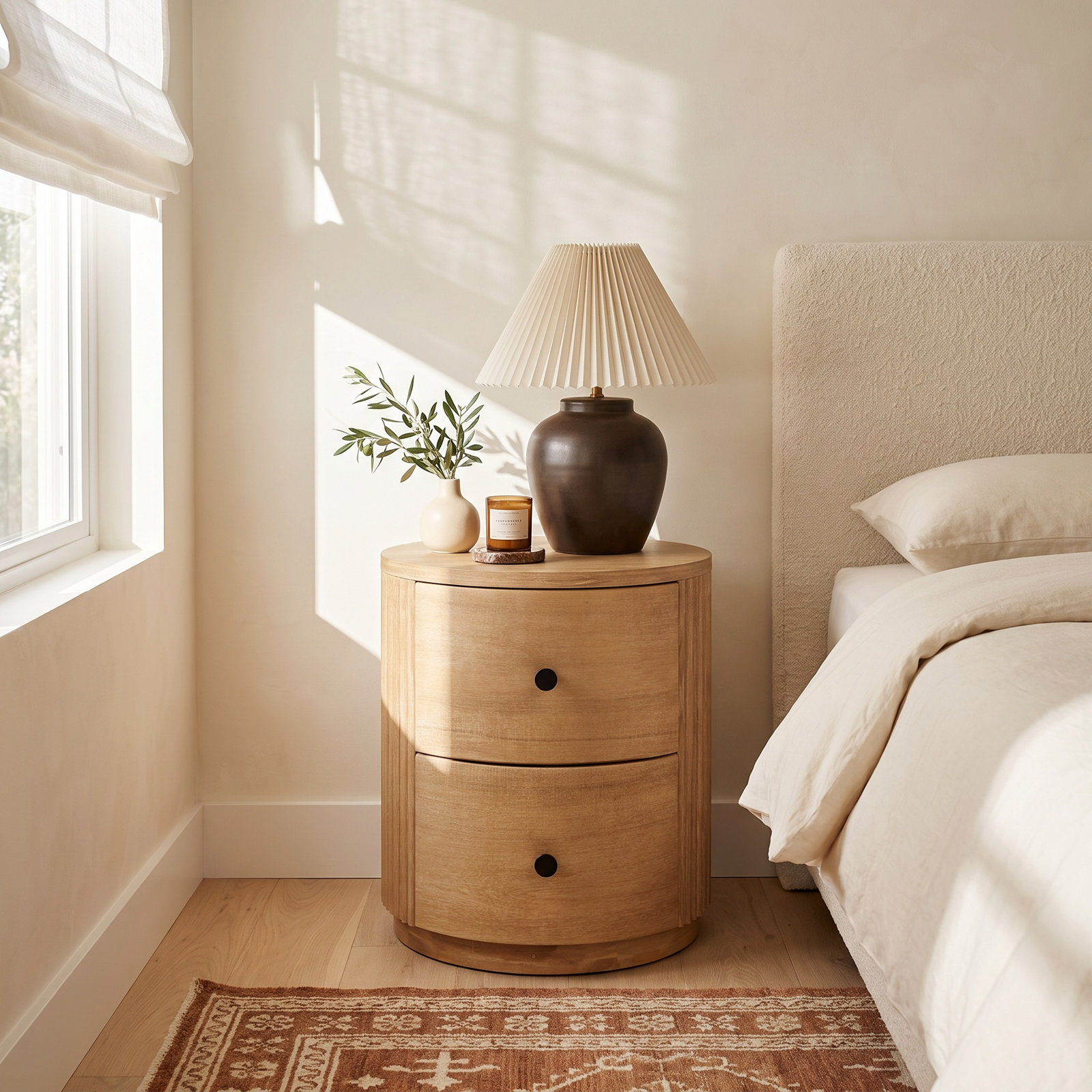Fitzroy Acacia Nightstand