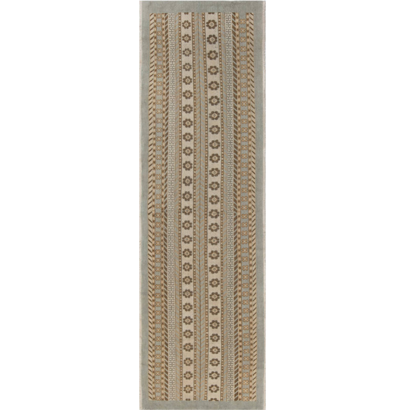 Modern One-of-a-Kind 4' X 13' Area Rug