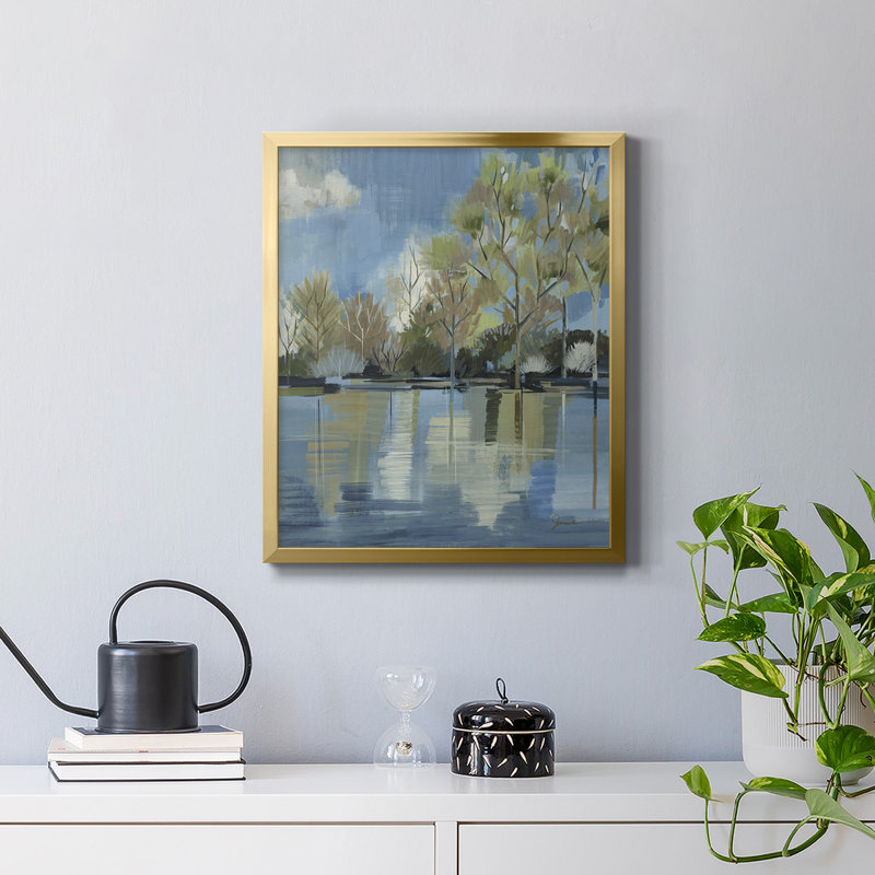 «Enchanted Forest I», reproduction encadrée de qualité supérieure - prête à être accrochée, H 20 po x l 16 po x P 1 po