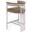 Emmeke Upholstered Counter Stool with Metal Frame-935295595