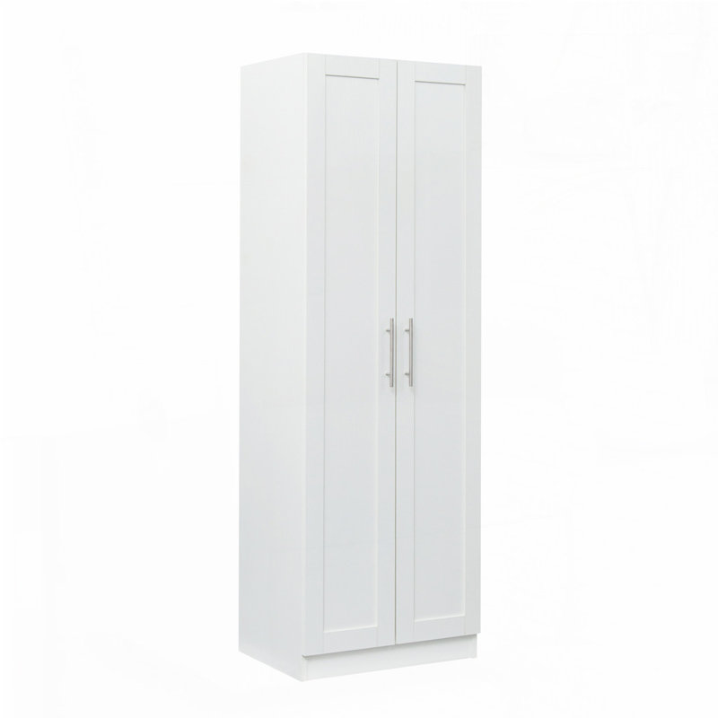 Armoires de rangement pour garde-manger avec 2 portes et 3 tablettes