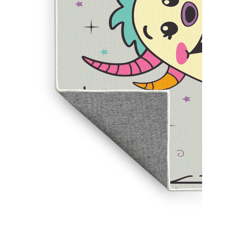 Tapis de Noël lavable The Holiday Aisle®, Rectangle 7 pi x 9 pi