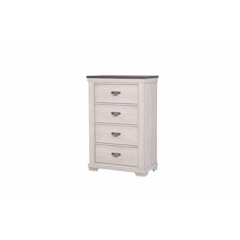 Meuble en bois massif en bois massif de style rustique à 1 tiroir à 1 tiroir 1Pc