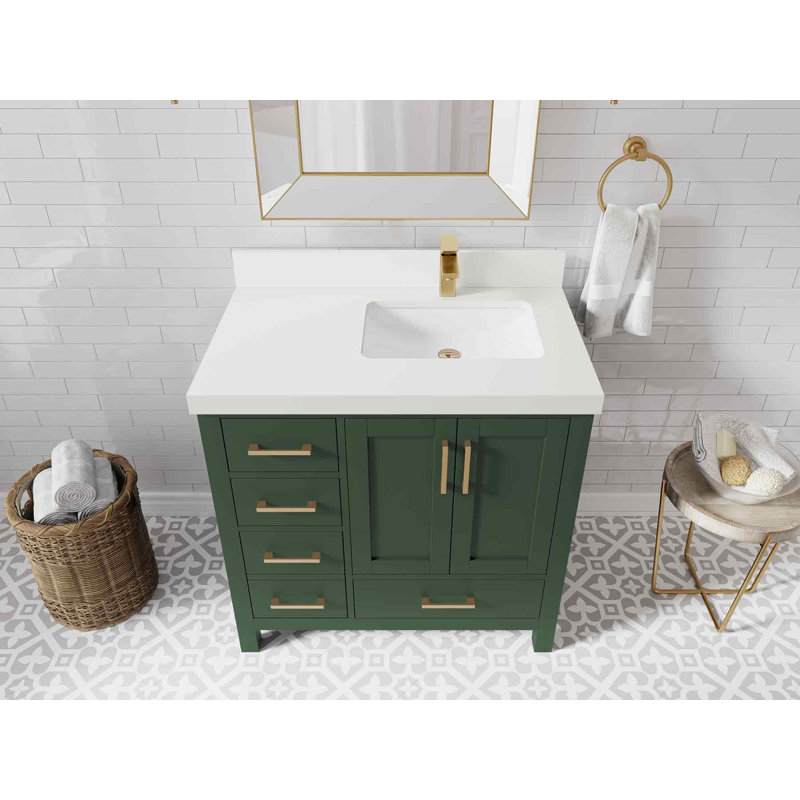Ensemble de meuble-lavabo simple 36 po Malibu, WWCL2026