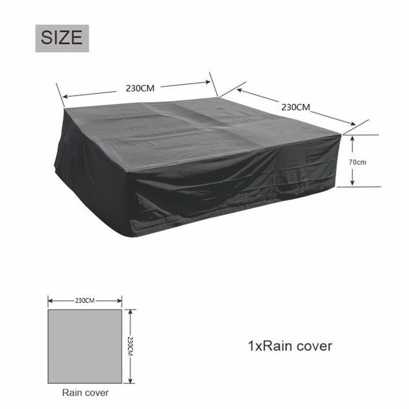 Cedrianna Outdoor Patio Dining Set Cover