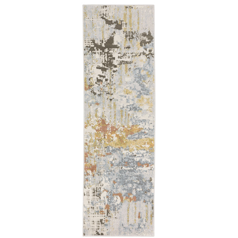 Belinda Abstract Rug, Runner 2'3" x 7'6"