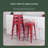 Joliet Counter Stool with Metal Frame-1713201653