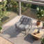Fauteuil à bascule Papasan d'extérieur avec coussin moelleux, chaise berçante en osier en forme d'œuf pour terrasse, véranda, jardin, structure renforcée résistante aux intempéries-1514611705