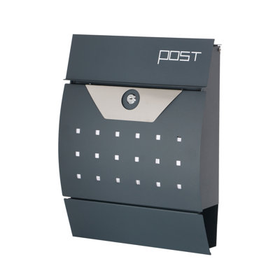 Sembrini Steel Wall Mounted Letter Box