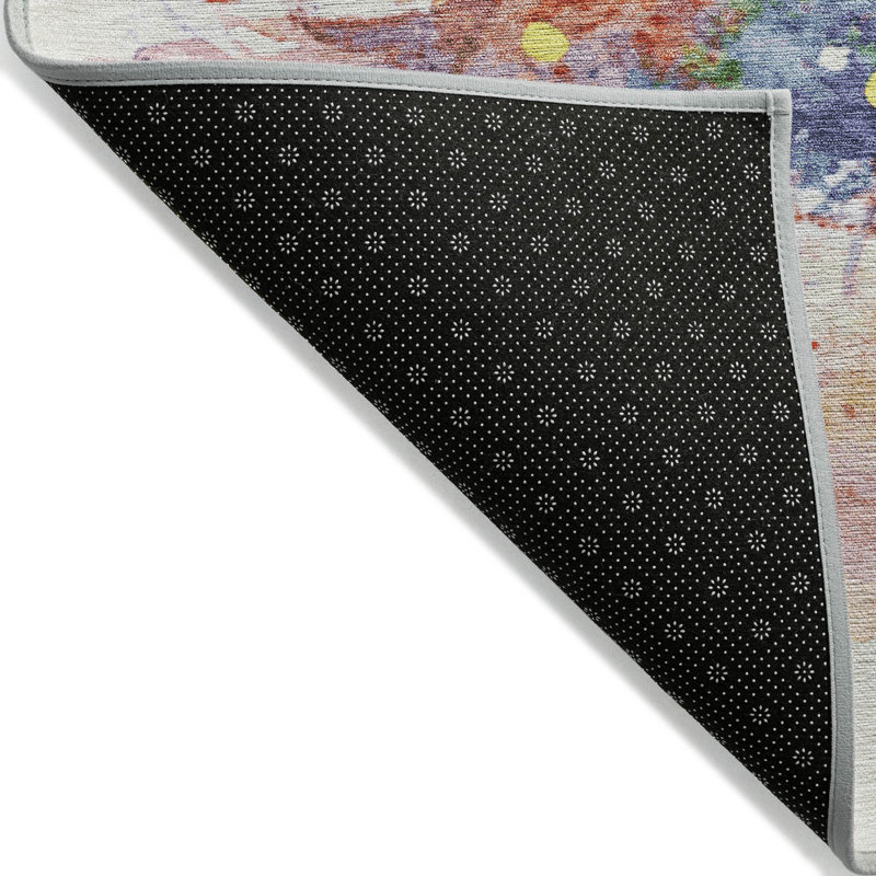 Tapis ivoire pour arbre de Noël intérieur / extérieur lavable à la machine Xhevrie, Rectangulaire 3 pi x 5 pi