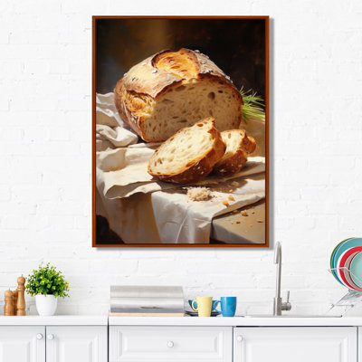 Couvin Food Artisan Bread II - Breakfast Canvas Art