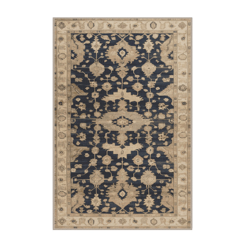 Machine Washable Overdyed Brown Area Rug, Rectangle 2' x 3'