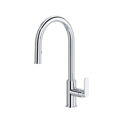 Arca Pull-Down Kitchen Faucet With C-Spout