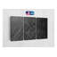 Reproduction d'art sur toile, noir et blanc, triptyque d'art abstrait noir et blanc, qualité musée-343735217-343735218