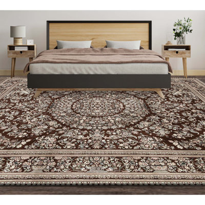 Tapis vin de haute qualité noué à la main