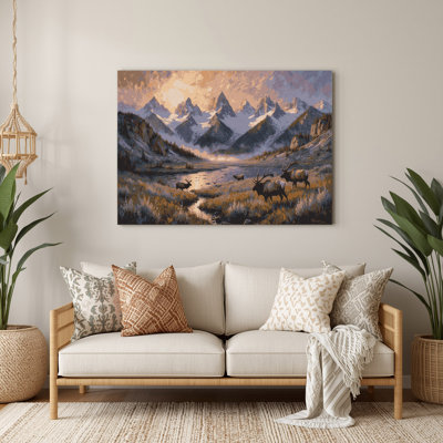 USA State Wyoming Pink Metal Wall Art
